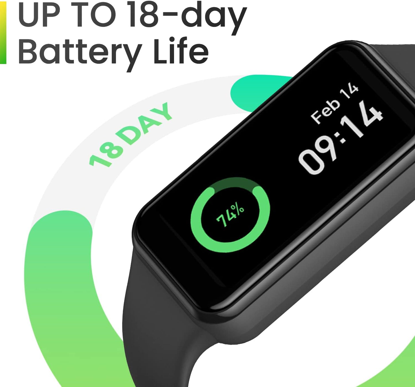 HPVISUAL Smart Band | Activity Trackers & Smartwatches, Heart Rate, SpO2, Sleep Analysis