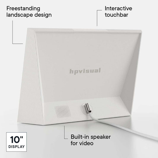 10.1" HD White Mat Display | Wirecutter's Best Digital Frame | HPVISUAL