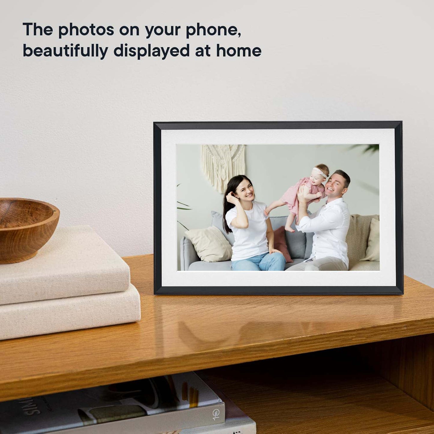 10.1" HD Black Mat Display | Wirecutter's Best Digital Frame | HPVISUAL